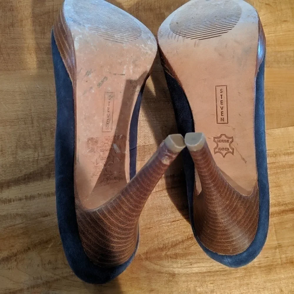 Steven by Steve Madden Lemore Pump blue 8.5